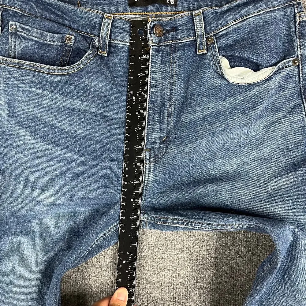Urban Color Jeans Mens Size W34 L32 Blue Straight Leg Casual‎ Denim Classic